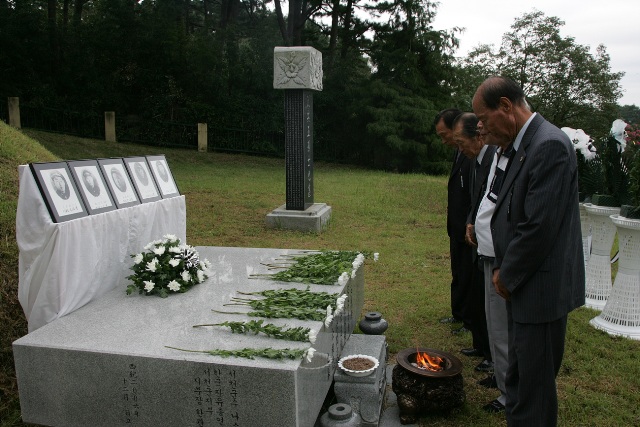 60주기 반공 오열사 추모제 가져