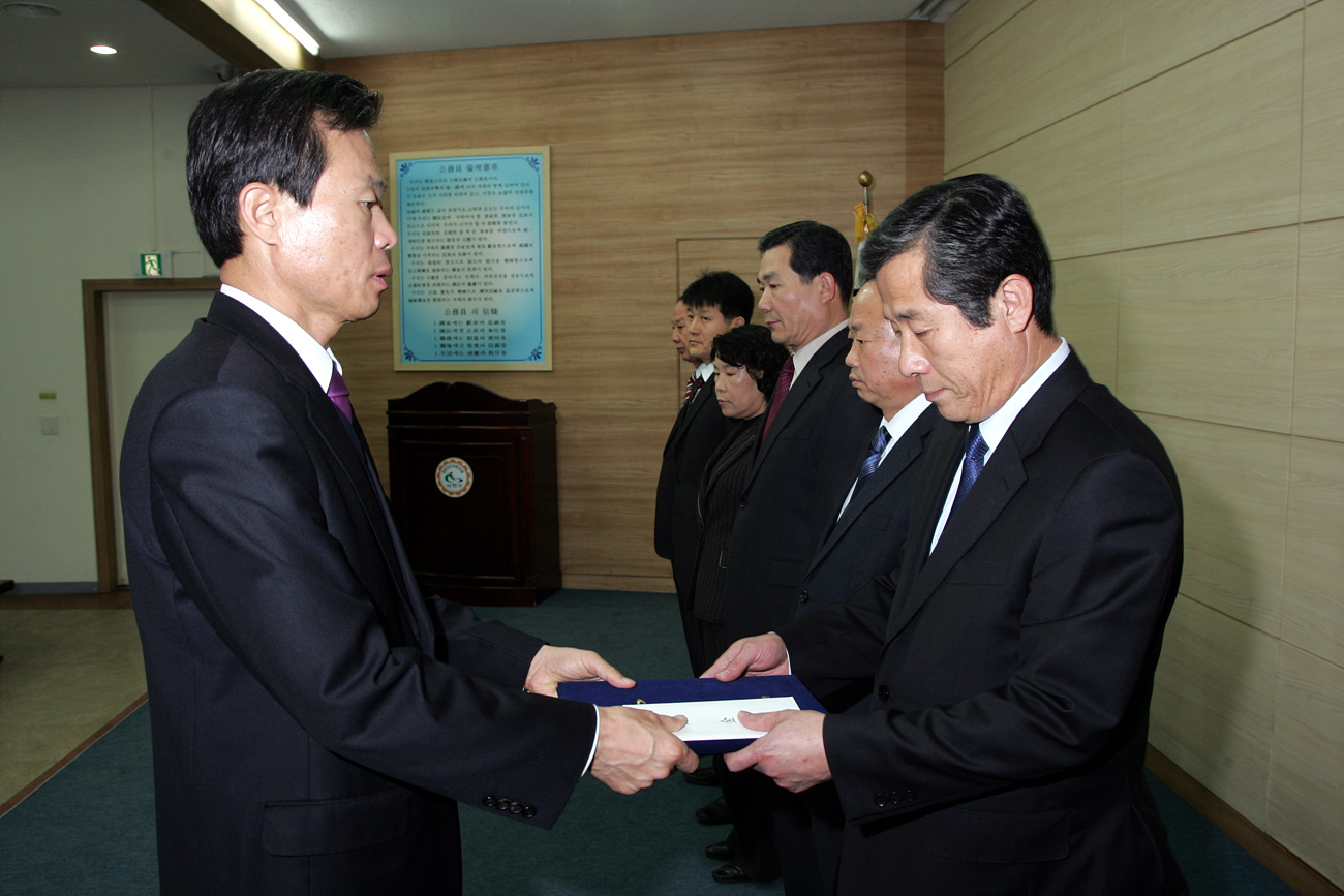 주민과, 마산면 업무성과 